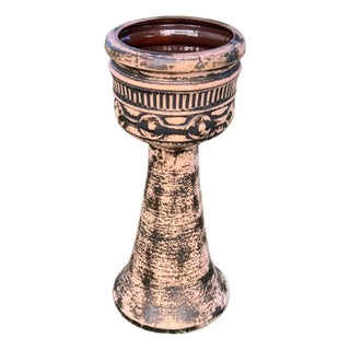 Mid-Century Modern Ceramic Flower Vase, 1960s For Sale