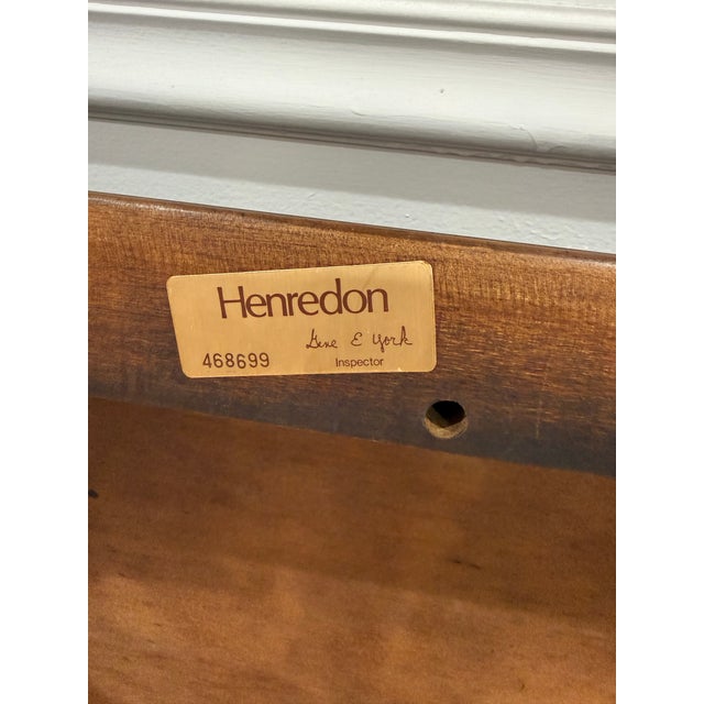 Henredon Vintage Ming Style Hollywood Regency Chinoiserie Mahogany Coffee Table For Sale - Image 10 of 12