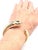 Cartier Panther Panthere Tsavorite Onyx Yellow Gold Size 16 Bangle Bracelet For Sale - Image 13 of 13