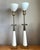Designed by celebrated designer Tommi Parzinger for Stiffel, this exceptional pair of vintage table lamps embodies the...