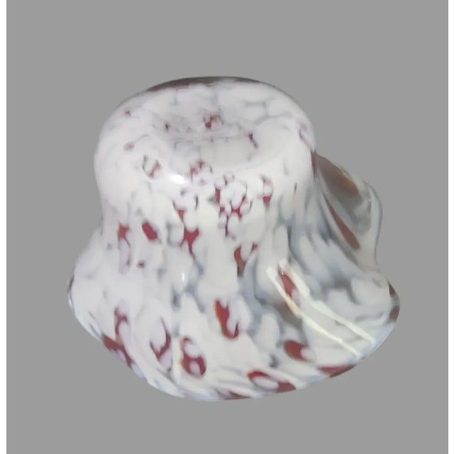 Mid 20th Century Vintage Mid-Century Modern Hand-Blown Art Glass Bowl, Artist Signed For Sale - Image 5 of 7