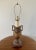 Vintage Neoclassical Urn-Form Table Lamp With Greek Key and Draped Swag For Sale - Image 12 of 12