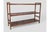 Rustic Vintage Wooden Three-Shelf Bookcase, 1960s For Sale - Image 3 of 10
