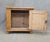 Farmhouse Antique English Pine Single Door Cupboard With Working Key and Original Hardware For Sale - Image 3 of 14