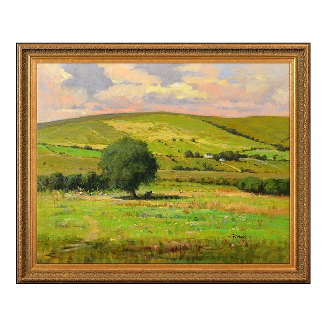 Late 20th Century In The Pasture, Jim Rodgers For Sale