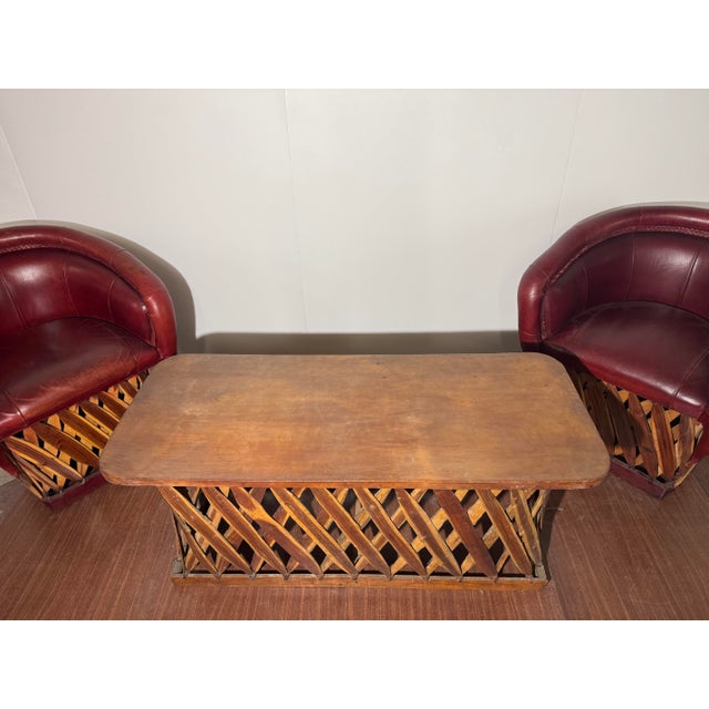 Wim Rietveld Armchairs and 1 Coffee Table attributed to Wim Rietveld, 1970s For Sale - Image 4 of 16