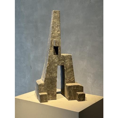 Sculpture Materials Unknown, Brutalist Sculptures, 1970s, Concrete, Set of 2 For Sale - Image 7 of 11