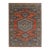 8x10Ft. Burnt Orange Persian Design Inspired Hand Knotted Premium Wool Rug For Sale
