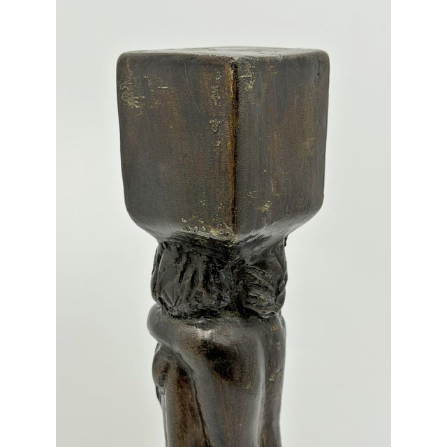 Victor Salmones “Momento Eterno” Figurative Nude Bronze Sculpture, Signed For Sale - Image 16 of 18