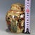 Ceramic Japanese Satsuma Lidded Ginger Jar, Geisha Bijin Figural Scene, Round Ceramic Canister For Sale - Image 7 of 9
