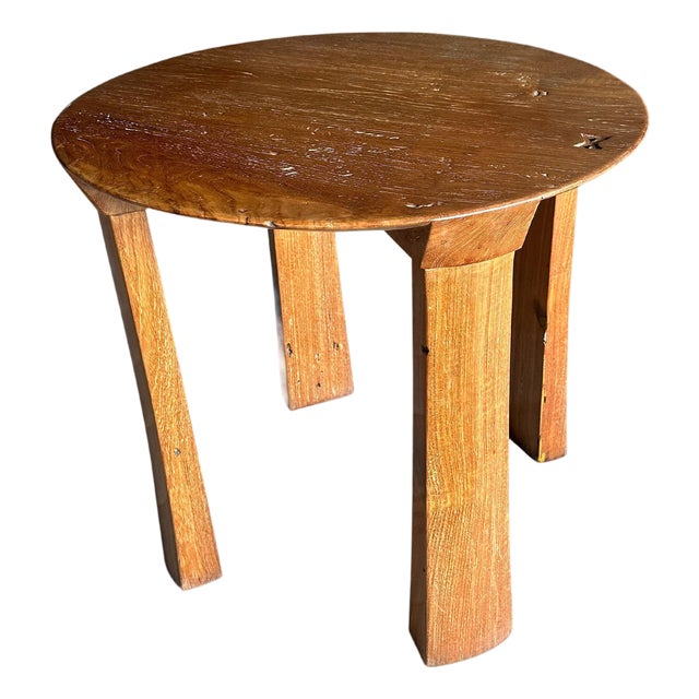 Andrianna Shamaris Bevelled Top Tall Side Table or Entry Table For Sale