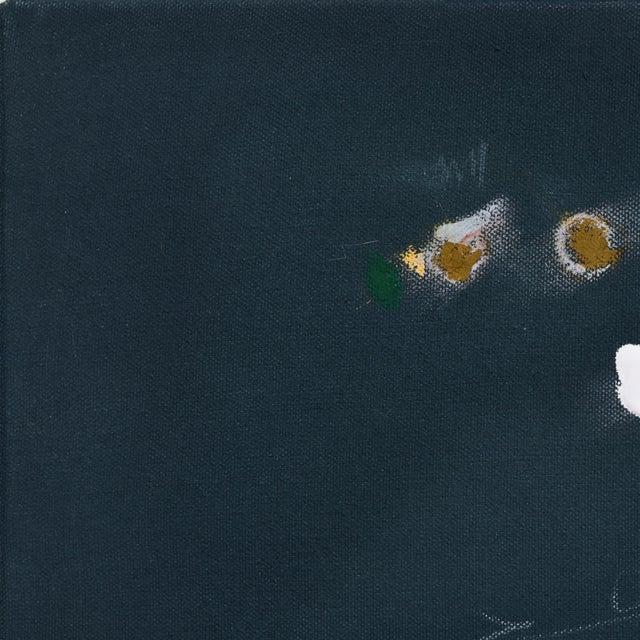 New House, Old Ghosts - Original Modern Minimalist Mixed Media Abstract Painting For Sale In Los Angeles - Image 6 of 9