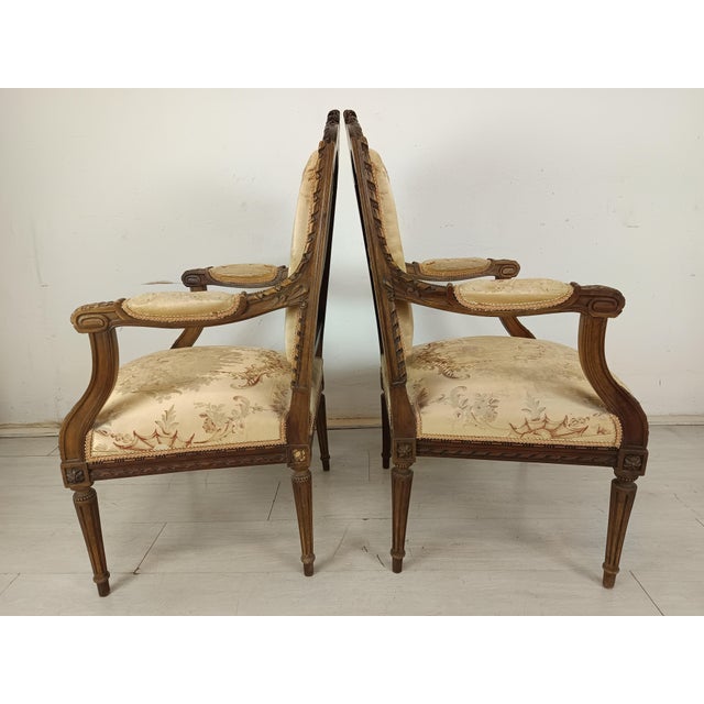 Louis XVI Living Room Set, Set of 7 For Sale - Image 15 of 18