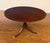 48” Round Mahogany Accent Foyer Table by Leighton Hall - Showroom Sample For Sale - Image 15 of 15