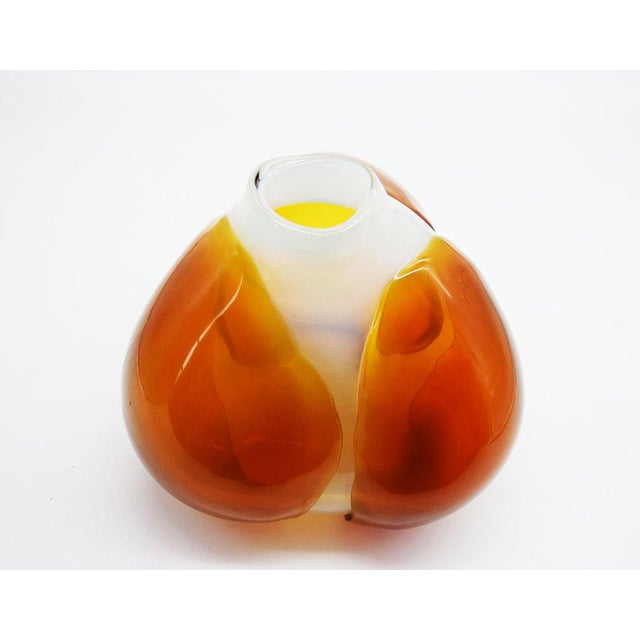 Vintage Sculpture Vase by Claire Falkenstein for Salviati Murano, 1970 For Sale - Image 3 of 11