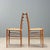 Wood Beech and Woven Cord Chairs, 1950s, Set of 2 For Sale - Image 7 of 11