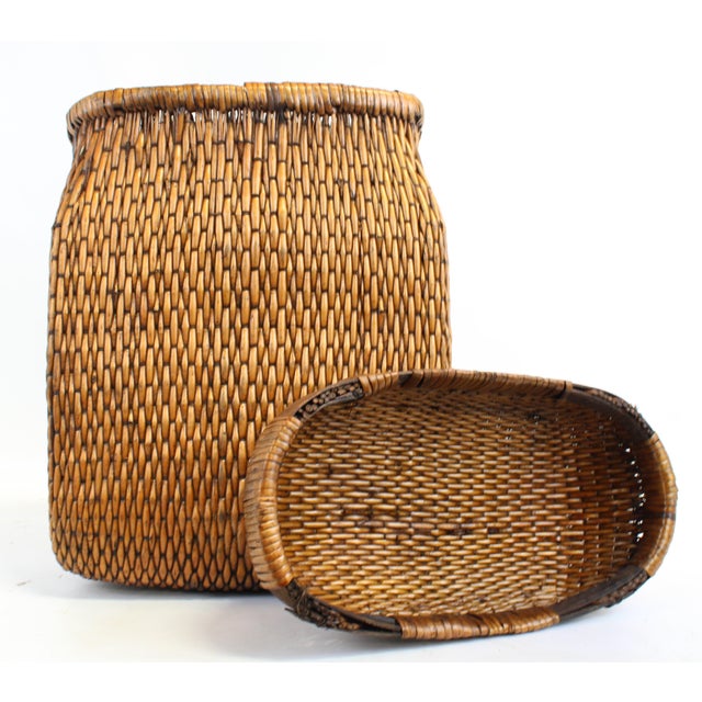 Basket With Removable Lid (Large) For Sale - Image 10 of 10