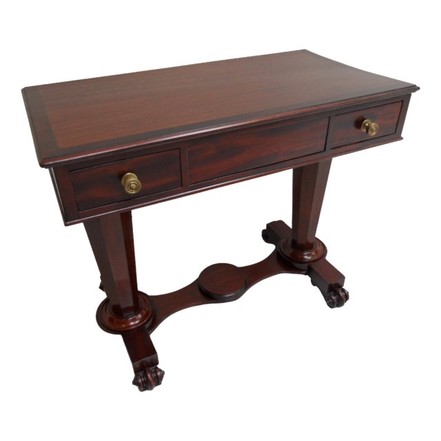 Antique Georgian Mahogany Writing Table For Sale
