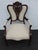 Victorian Late 1880s Carved Inlay Side Chairs a Pair 6643 For Sale - Image 11 of 17