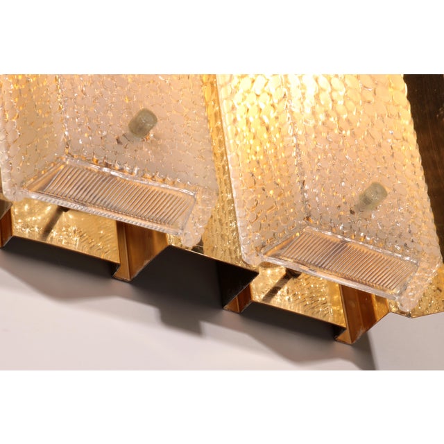Gold Design Wall Lamps by Falkenbergs Belysning, Sweden, 1960s, Set of 2 For Sale - Image 8 of 18