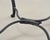 Rose Tarlow Style Twig Iron Faux Bois Garden Drinks Table For Sale - Image 13 of 18