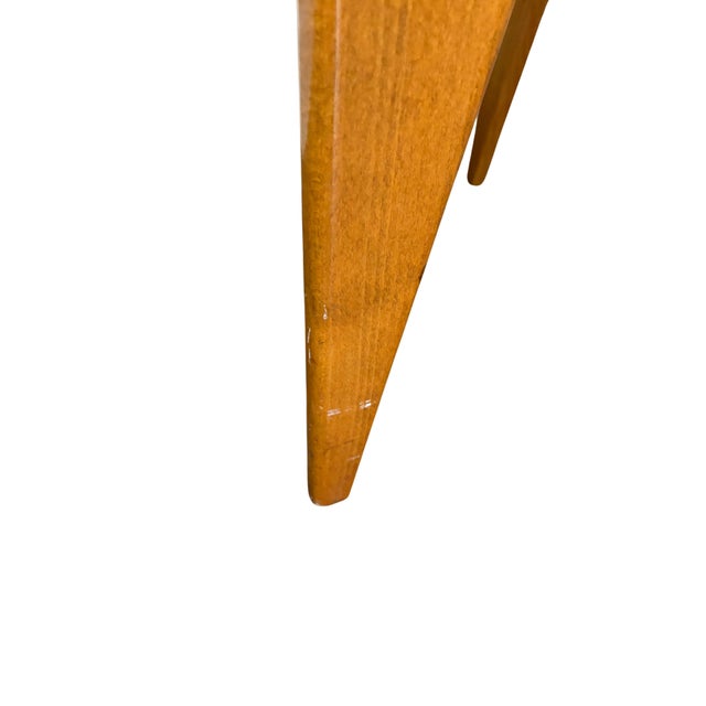 Brown Pair of 1980s Italian Postmodern Calligaris Sculptural Wood & Black Leather Chairs For Sale - Image 8 of 11