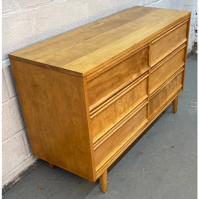 Mid-Century Modern Birch Dresser by Morris of California, Attributed For Sale In New York - Image 6 of 13