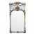 Vintage Gilt Tipped Trumeau Mirror For Sale