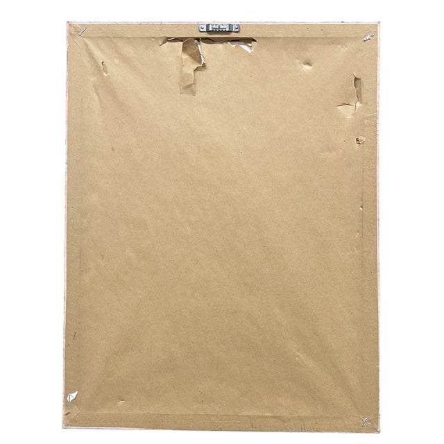 Indian An Indian Watercolor on Paper Painting of a Loving Couple For Sale - Image 3 of 3