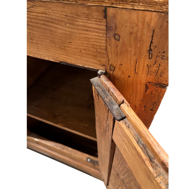 19th Century Irish Pine Bookcase Cabinet or Hutch For Sale - Image 9 of 14