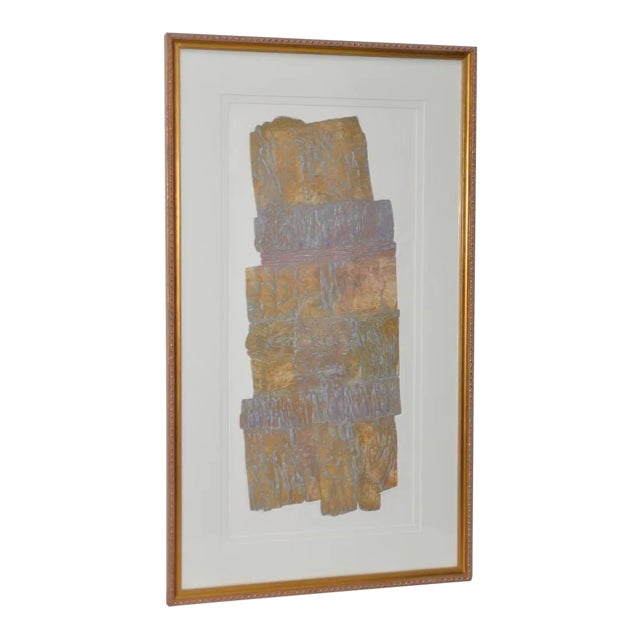 Janet Jones "Badlands" Etching W/ Aquatint C.1983 For Sale