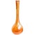 Glass Murano Dino Martens Vintage Very Tall Orange Iridescent Italian Art Glass Midcentury Flower Vase For Sale - Image 7 of 7