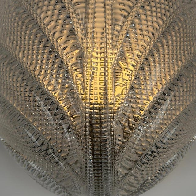 Vintage Leaf Wall Light by Fritz Kurz for Orrefors, Sweden, 1970s For Sale - Image 15 of 18