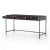 Black Four Hands Trey Modular Writing Desk, Black Wash Poplar For Sale - Image 8 of 13