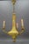 French Louis XVI Style Bronze 3-Light Chandelier, Early 20th Century For Sale - Image 4 of 18