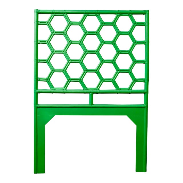 Headboard Twin Bright Green Chairish
