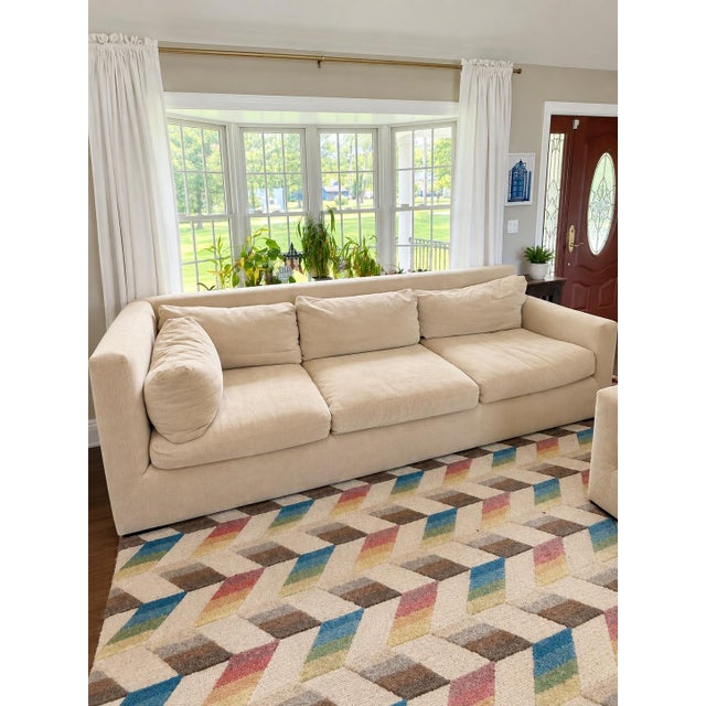 Kreiss Luxury 2-Piece Sectional Sofa with Ottoman Authentic Kreiss luxury sectional consisting of two substantial sofa...
