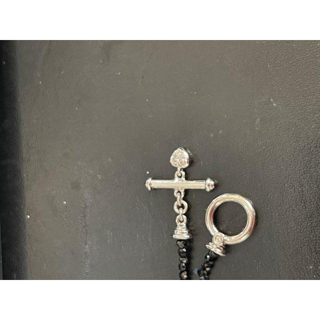 Gemstone 50 Carat Natural Sapphire Bead Single Strand Necklace with Diamond in 14 Kw Gold For Sale - Image 7 of 18