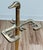 Vintage Brass Mallard Motif Fireplace Tools on Stand For Sale In Kansas City - Image 6 of 10