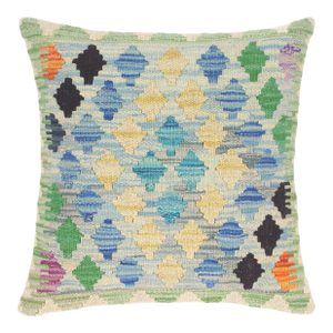 Southwestern Turkish Sherise Hand Woven Kilim Throw Pillow