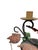 Metal Art Nouveau Wrought Iron Candelabra, 1920s For Sale - Image 7 of 13