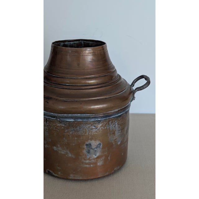 Antique 19th Century Copper Milk Can For Sale In New York - Image 6 of 11