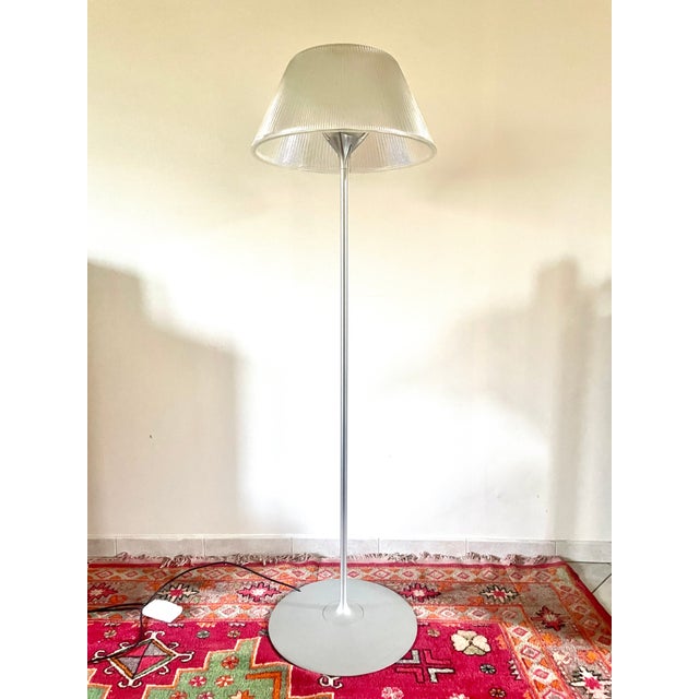Glass Roméo Moon Floor Lamp by Starck for Flos, 1998 For Sale - Image 7 of 15