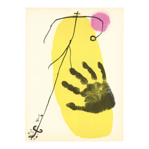 1966 Joan Miro Original Lithograph Dm0287 Derriere Le Miroir