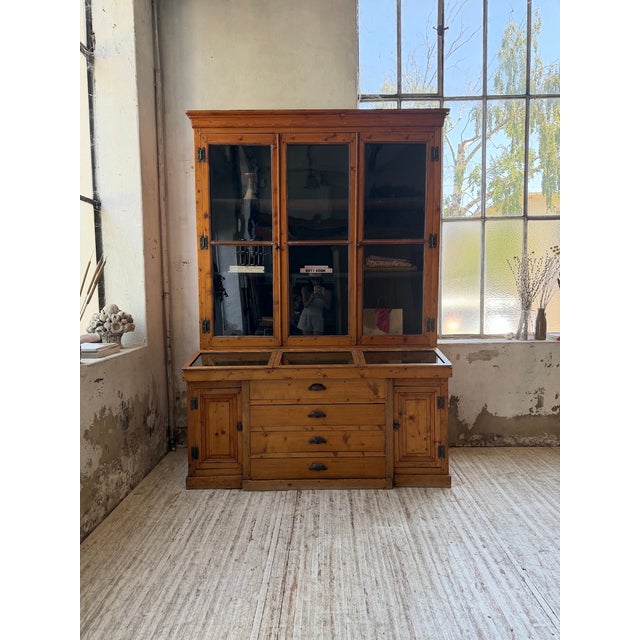 19th Century Napoleon Grocery Store Cupboard For Sale - Image 6 of 18