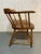 This antique wooden pub chair is full of character! It is made from mixed woods has a doweled construction with square...