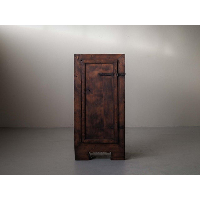 Alpine Folk Art Pine Wardrobe, Piedmont, Italy, 18th Century For Sale - Image 6 of 18