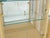 3 Blond Wood Glass Door Curio Cases Display Vitrine Cabinet Glass Shelves MINT! For Sale - Image 10 of 14