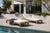 Contemporary Coastal Outdoor Teak Lounge Chair For Sale - Image 11 of 11