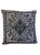 Textile Black Swati Embroidered Pillow For Sale - Image 7 of 7